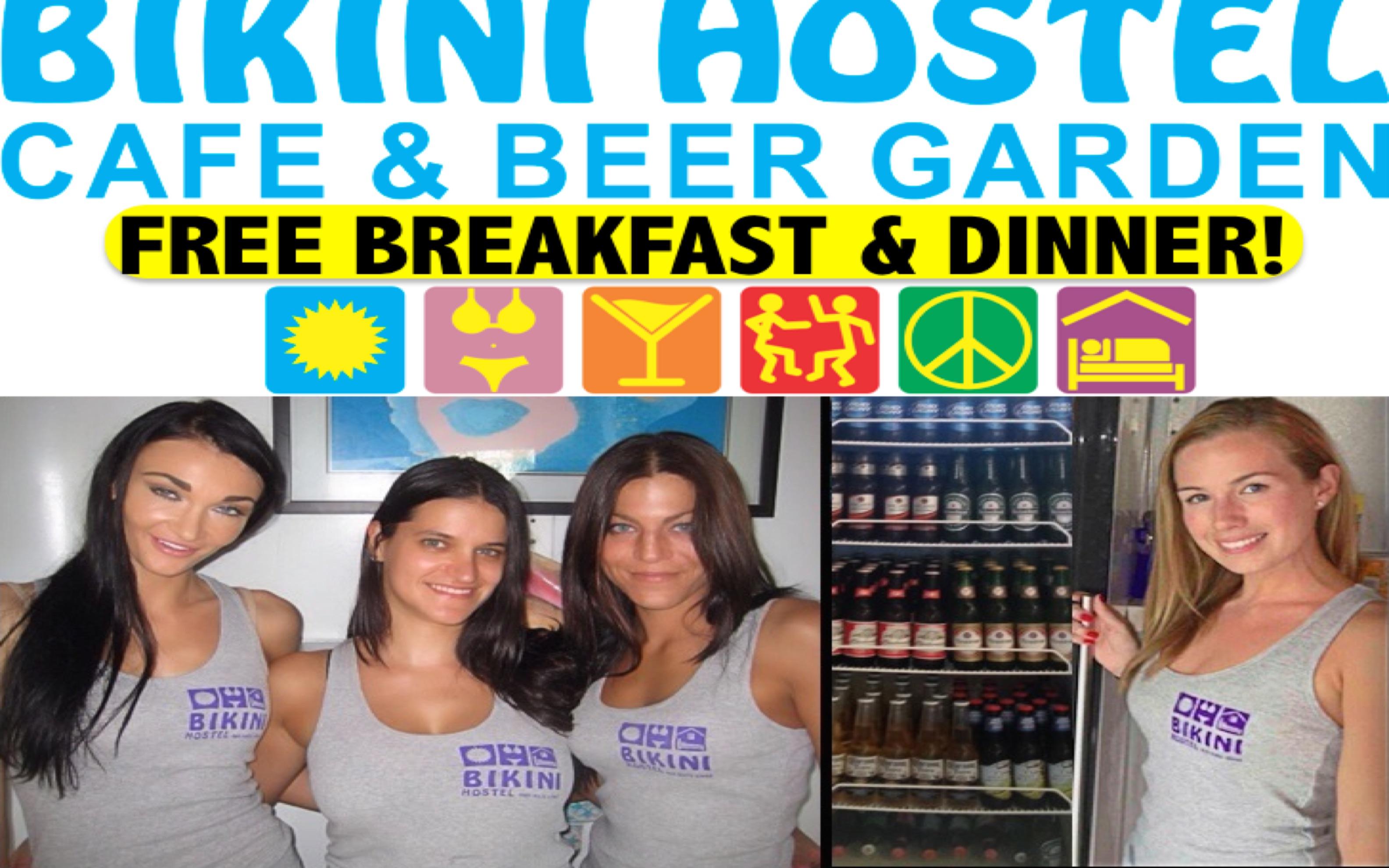 מיאמי ביץ' Bikini Hostel, Cafe & Beer Garden (Adults Only) מראה חיצוני תמונה