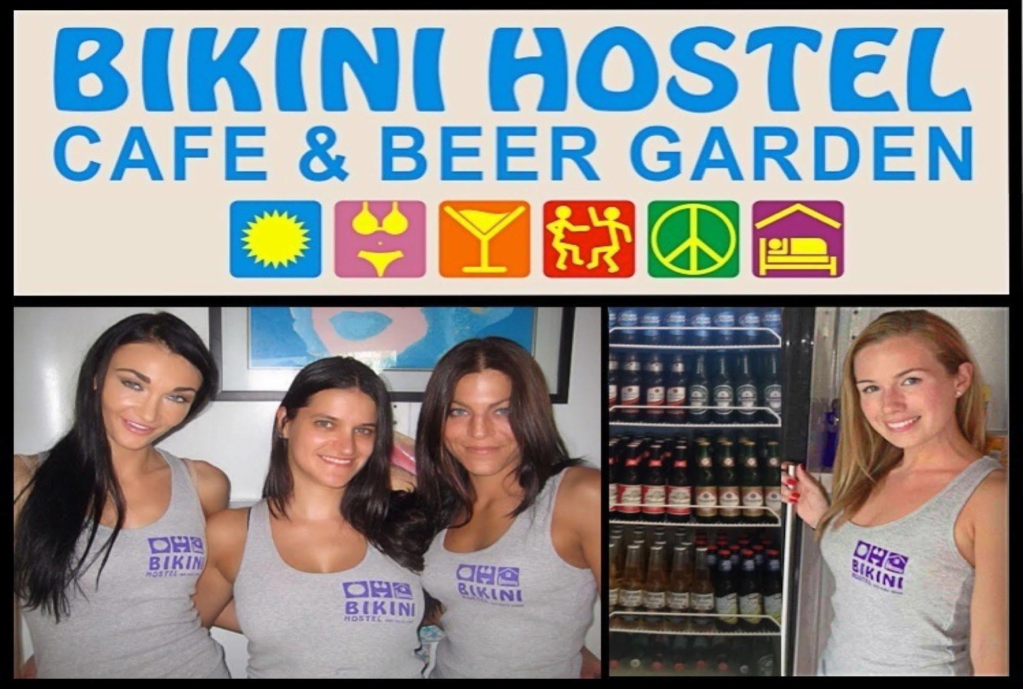 מיאמי ביץ' Bikini Hostel, Cafe & Beer Garden (Adults Only) מראה חיצוני תמונה