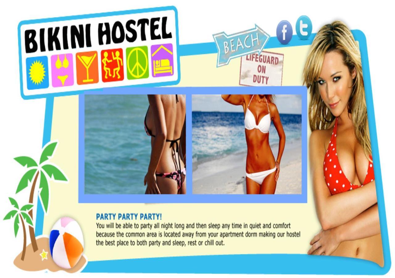 מיאמי ביץ' Bikini Hostel, Cafe & Beer Garden (Adults Only) מראה חיצוני תמונה